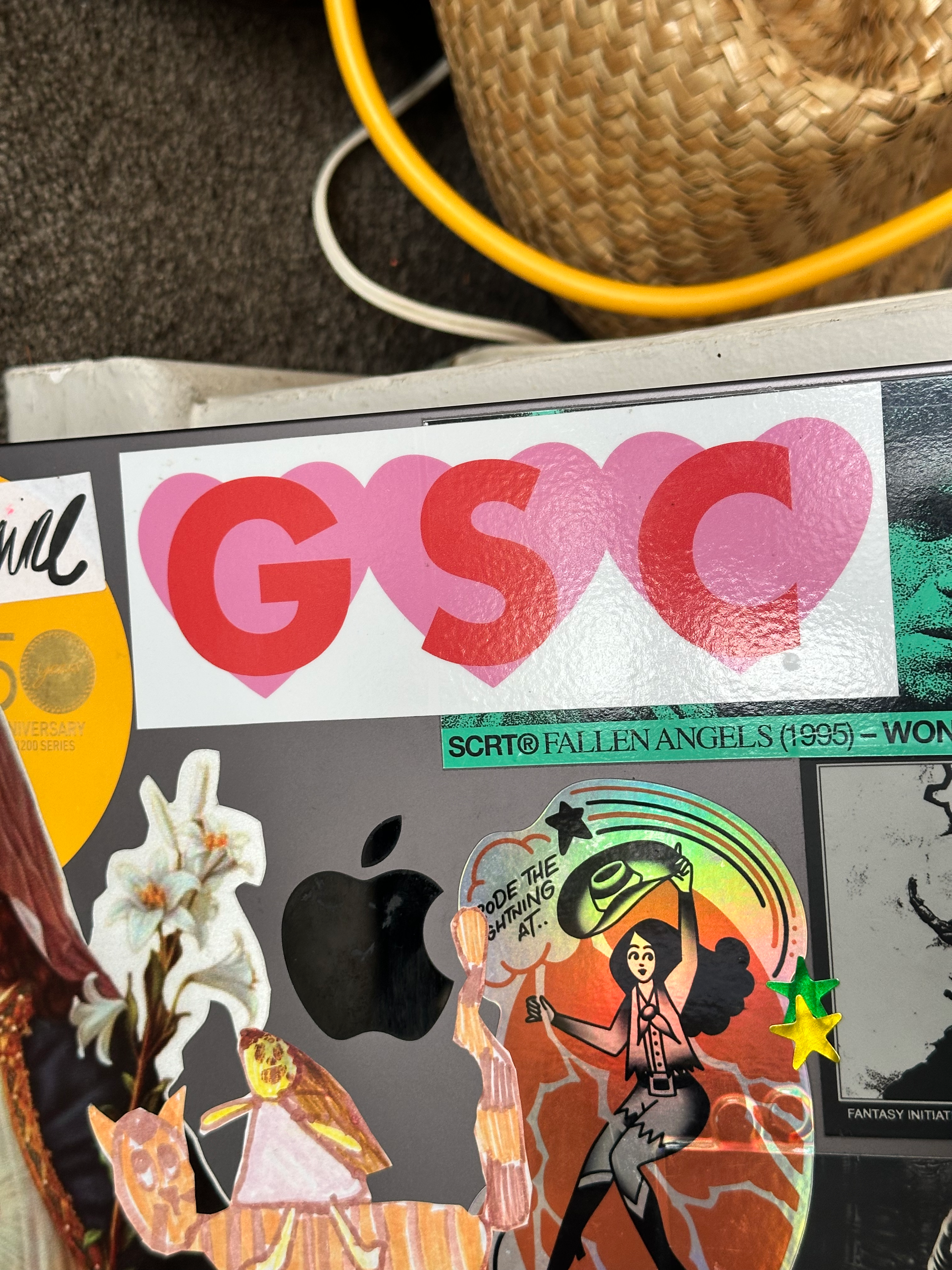 GSC Hearts Sticker